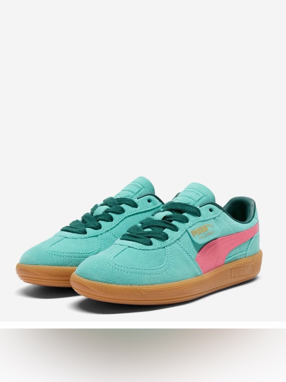 Puma From Free People Women’s Palermo Casual Sneakers Turquoise Size 8 NIB